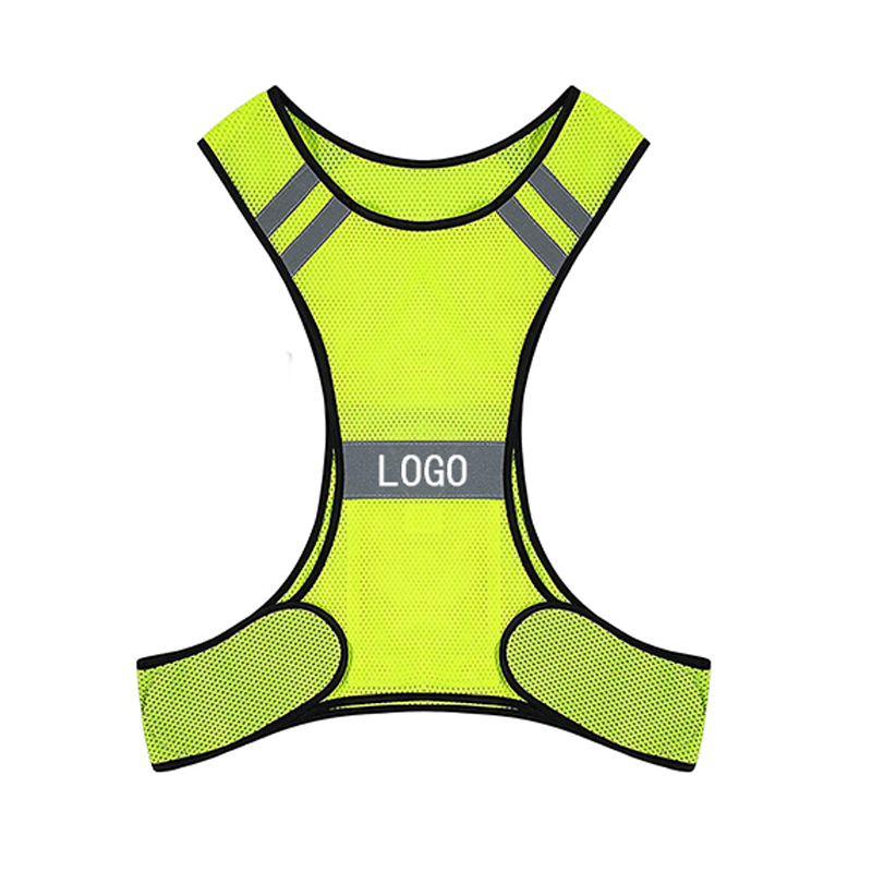 Reflective Fluorescent Running  Safety Vest  