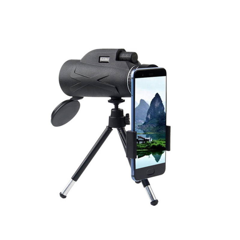 Monocular Telescope With Smartphone Holder