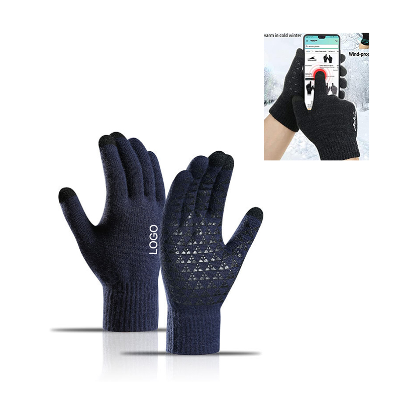Anti-Slip Touchscreen Knit Gloves