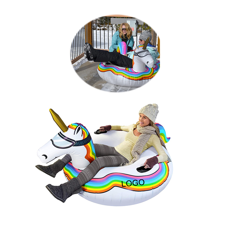 Inflatable Unicorn Sled