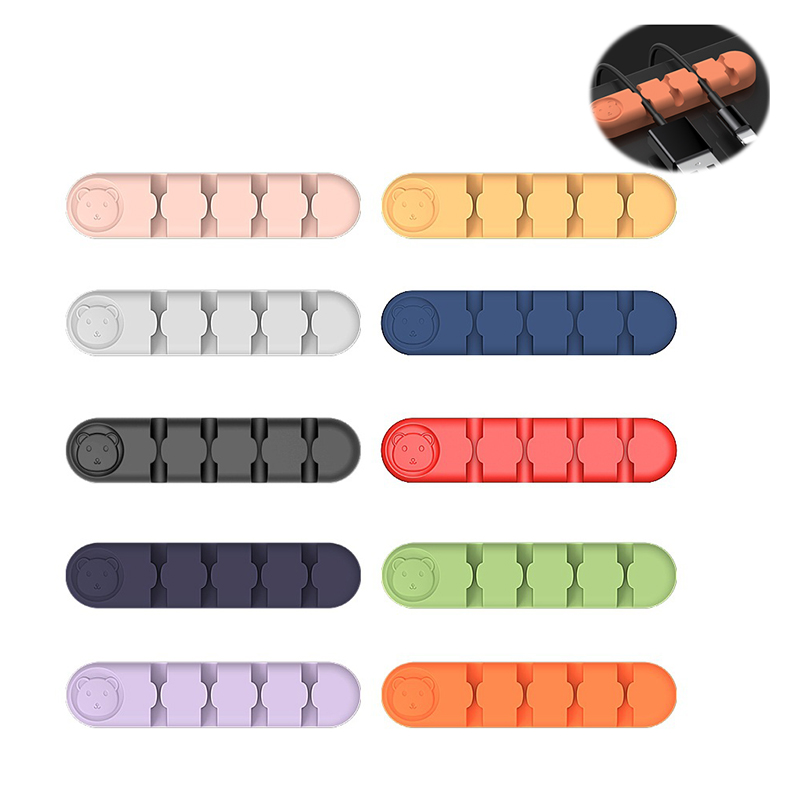 Silicone Cable Holder Clip