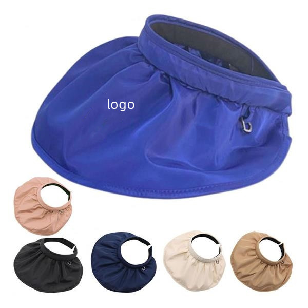 Headband Visor Foldable Bonnet Wide Brim Hats