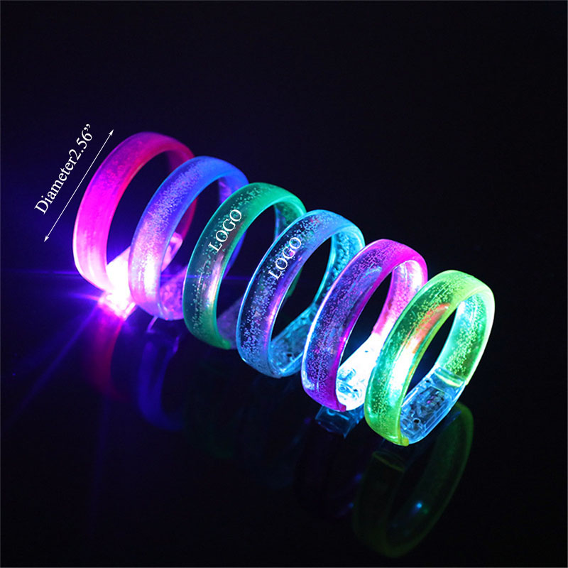 LED Glow Acrylic Bubble Bracelet
