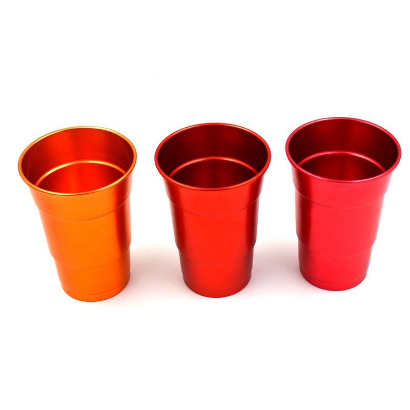 Colorful Aluminum Drinking Cups