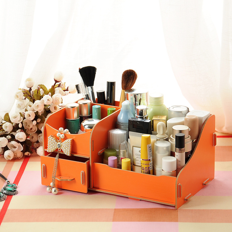 Desk Cosmetic Organizer Box 