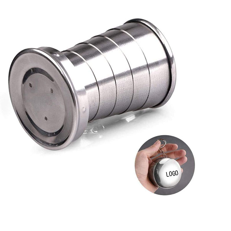 Stainless Steel Portable Folding cup