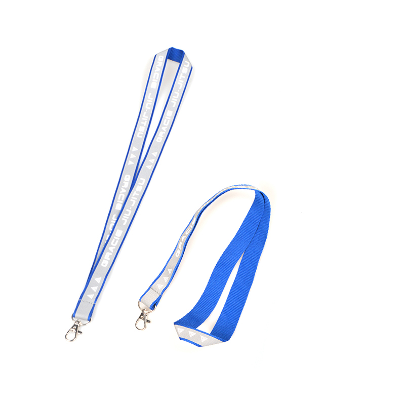 2-Ply Polyester Lanyard W/ Metal Lobster Claw Clip