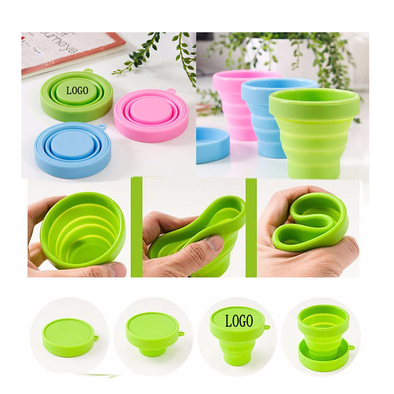 Popular folding Silicone cup